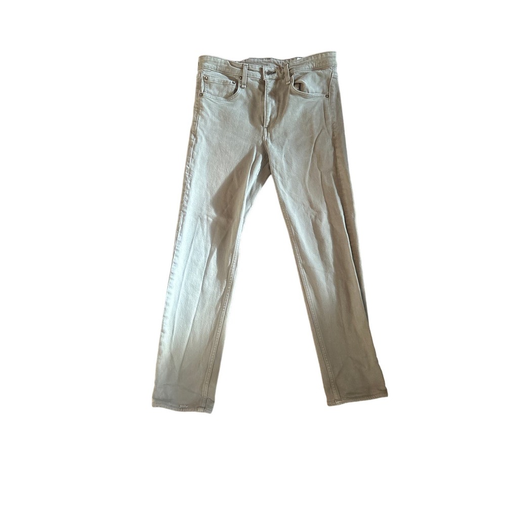 Men 30 Rag & Bone New York Slim Fit 2 Dusty Olive Green Jeans Denim Pants